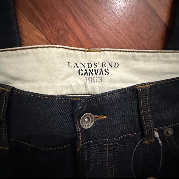 NWT Lands’ End Canvas Low Rise Fit & Flare - Picture 3 of 5